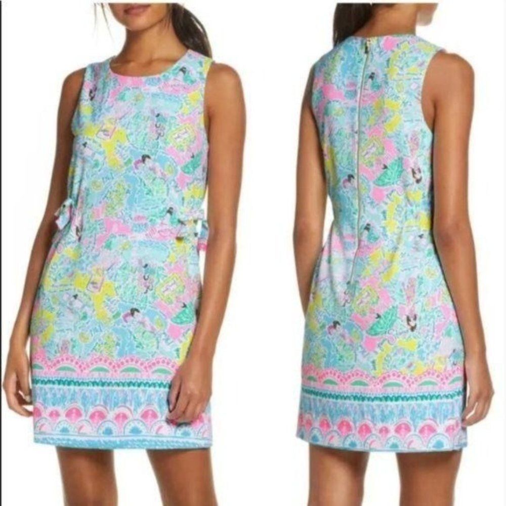 Lilly Pulitzer Marli Stretch Shift Dress 4 NWT